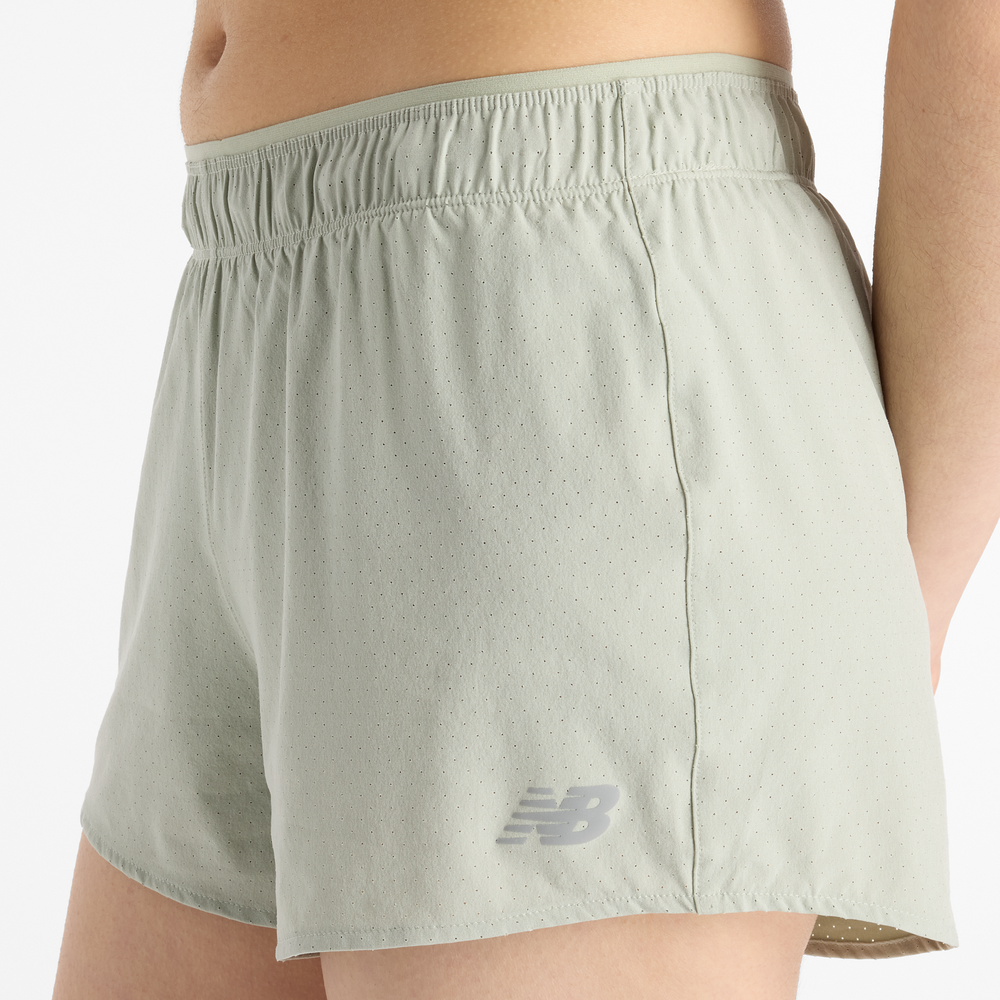 Dámske šortky New Balance WS41286GAS – zelené