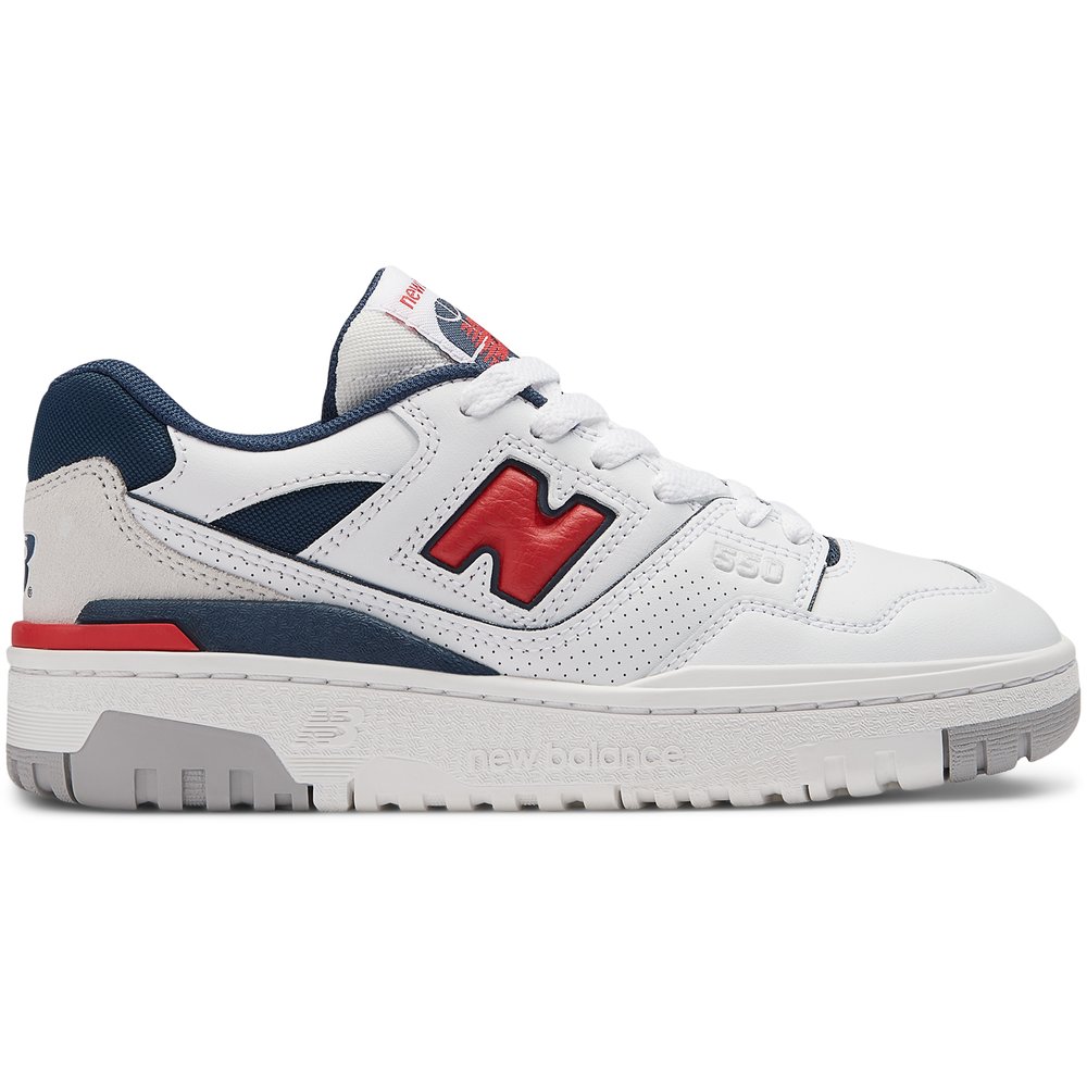 Detské topánky New Balance PSB550ED – biele