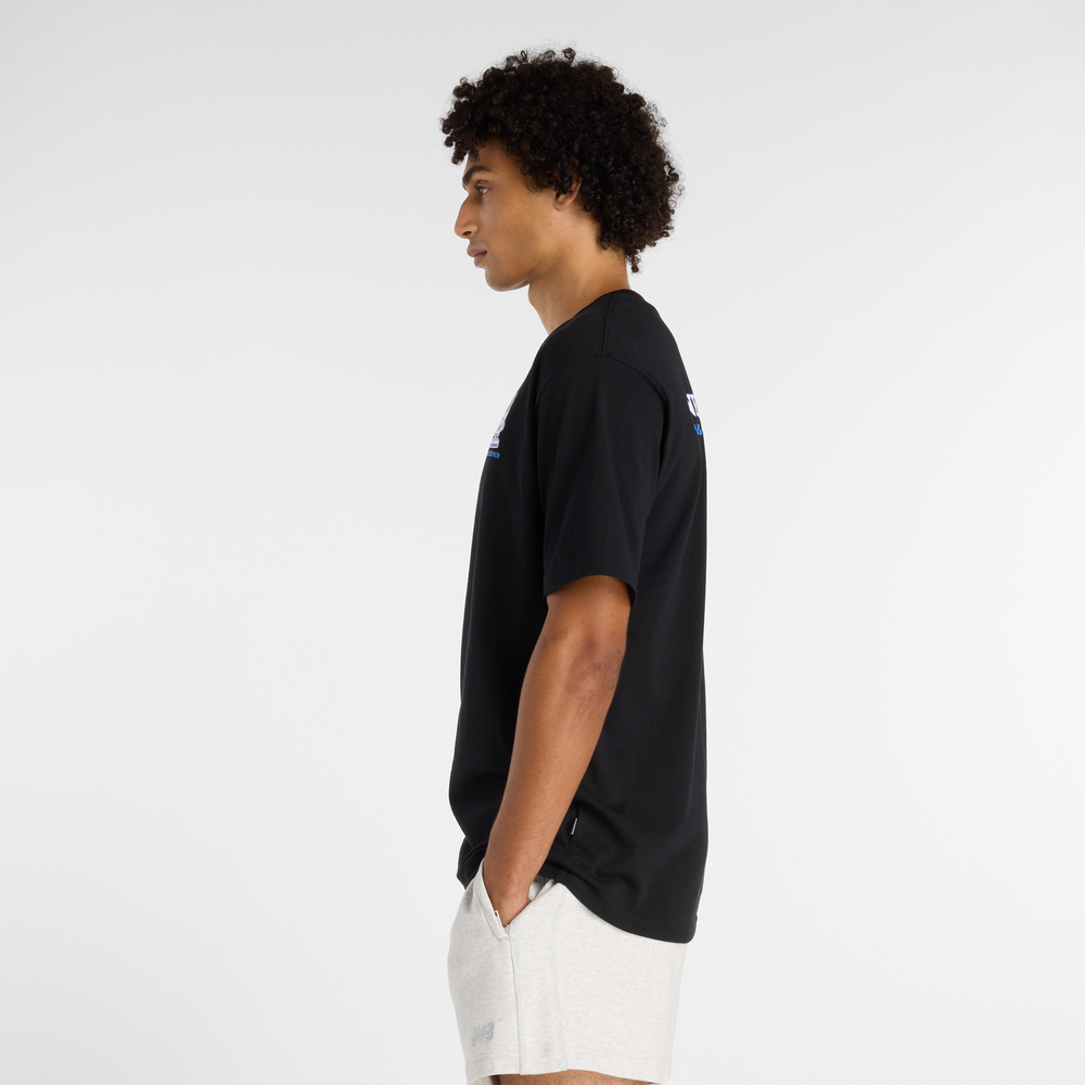 Pánske tričko New Balance MT61I5BMBK – čierné