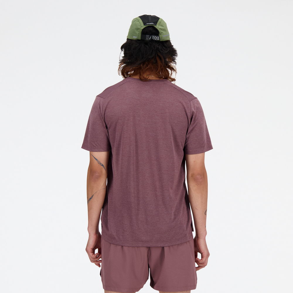 Pánske tričko New Balance MT41253LRC – fialové
