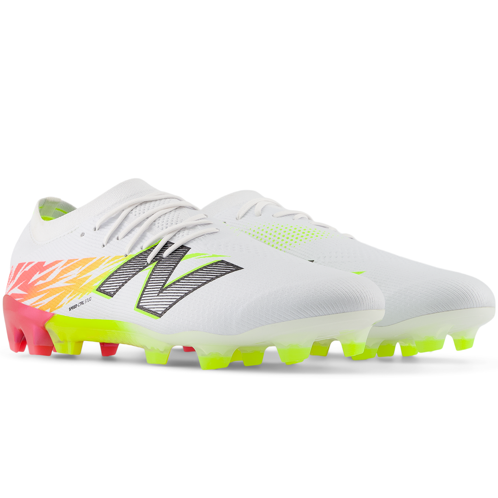Pánske kopačky New Balance FURON ELITE FG V8 SF1FIB8 – biele