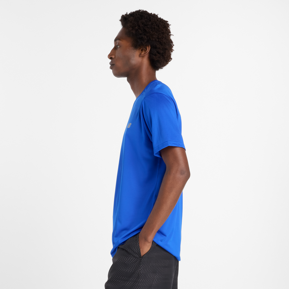 Pánske tričko New Balance MT41222BUM – modré