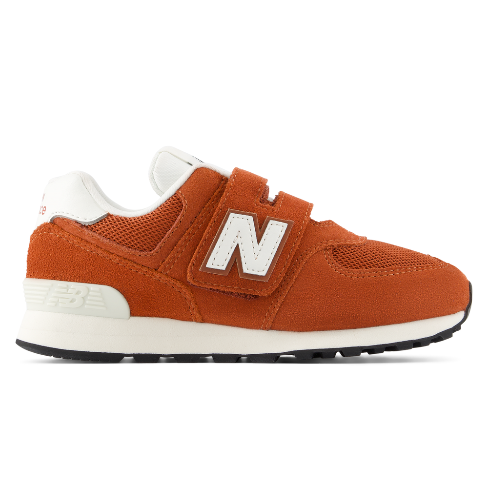 Detské topánky New Balance P57488L – oranžová