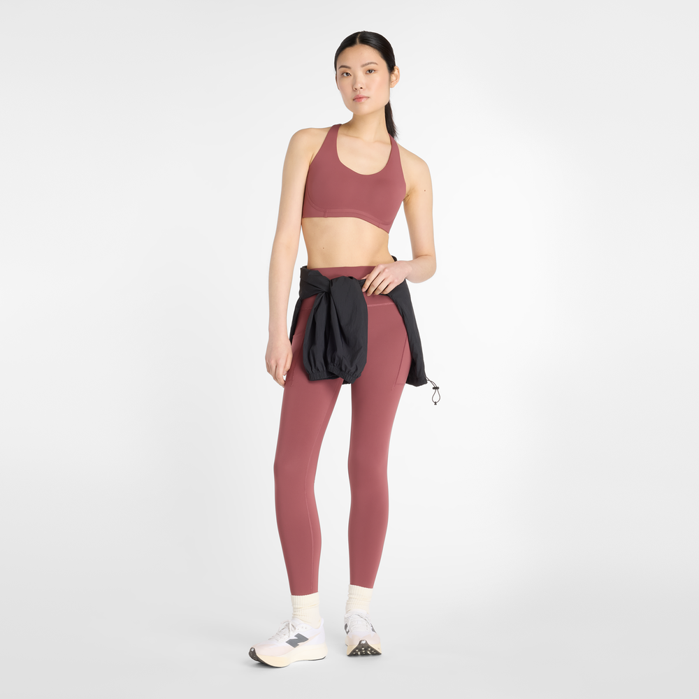 Športová podprsenka New Balance WB51052WAD – ružové