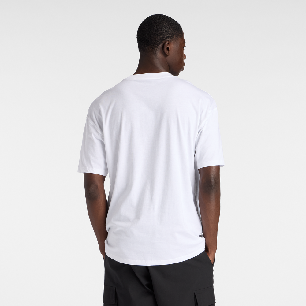 Pánske tričko New Balance MT61D0U5WT – biele