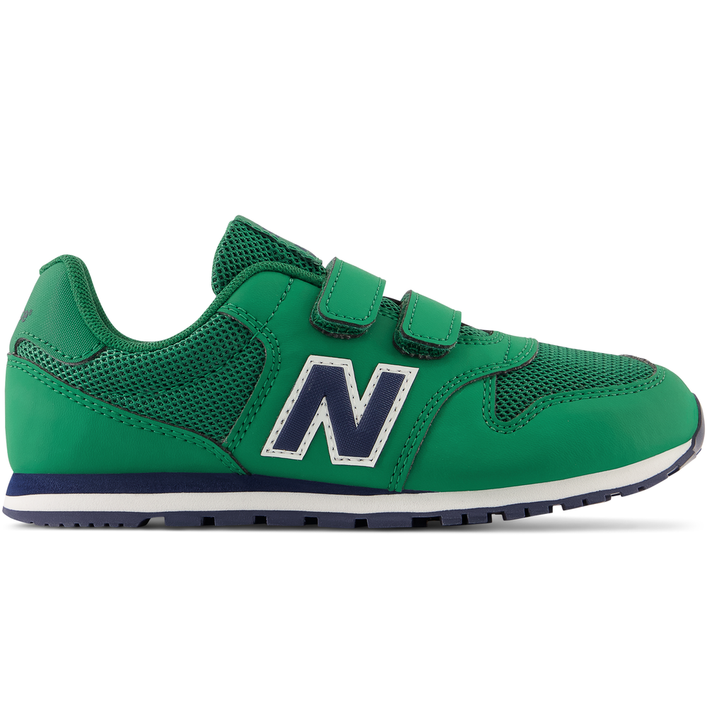 Detské topánky New Balance PV500CP1 – zelené