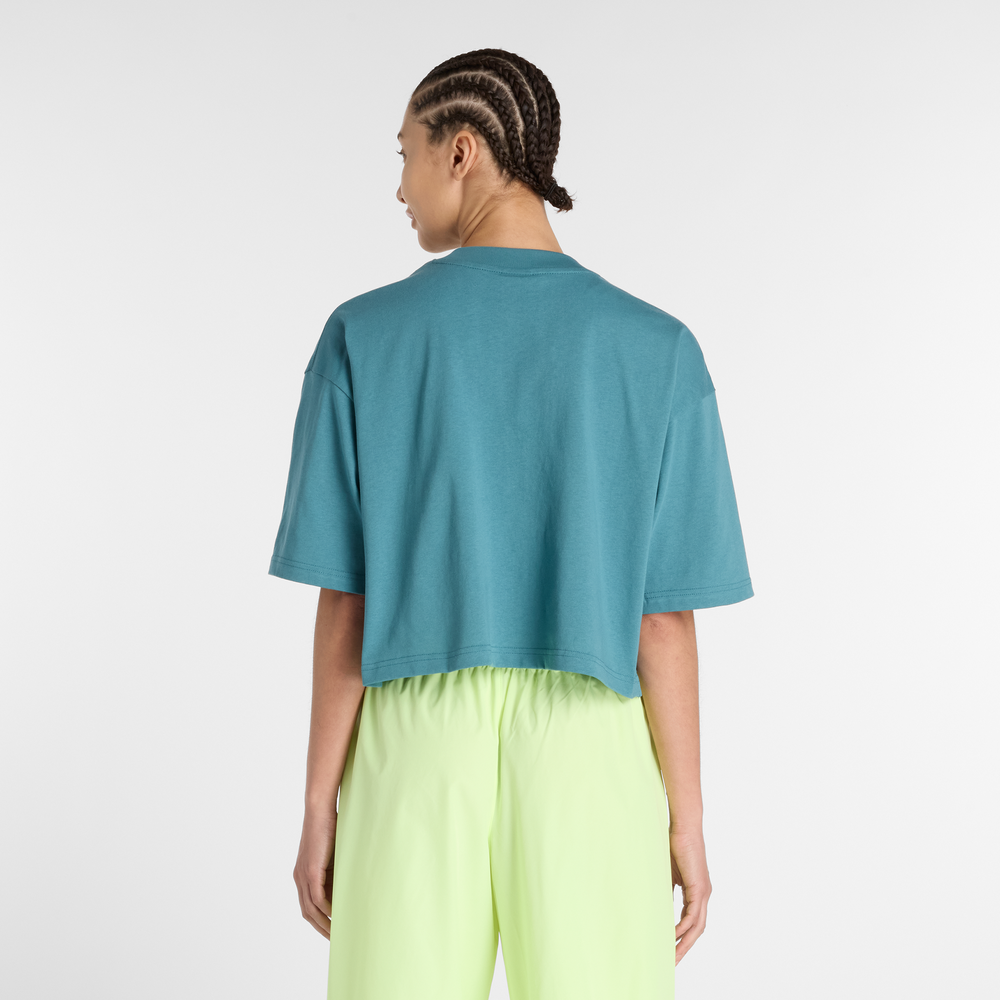 Dámske tričko New Balance WT51908AAZ – modré