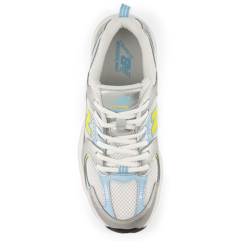 Detské topánky New Balance G5308S1 – biele