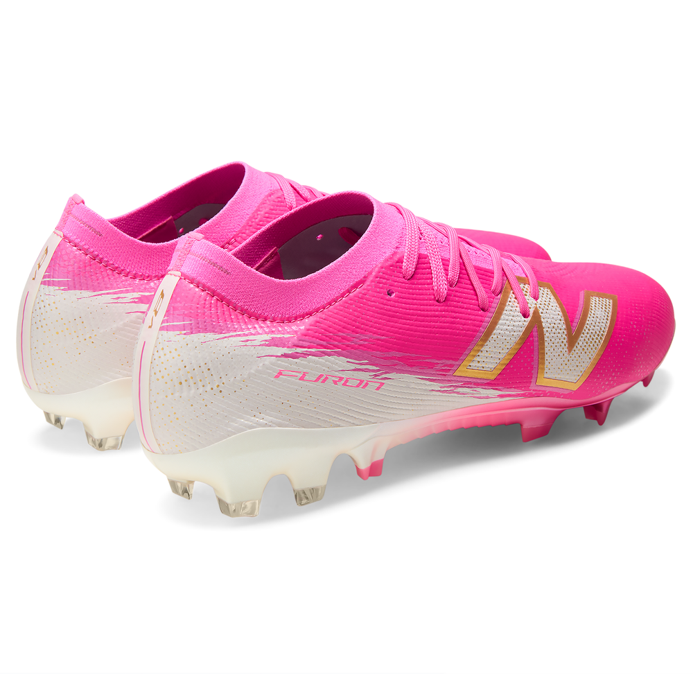 Pánske kopačky New Balance FURON ELITE FG V8 UF1F6O4 – ružové