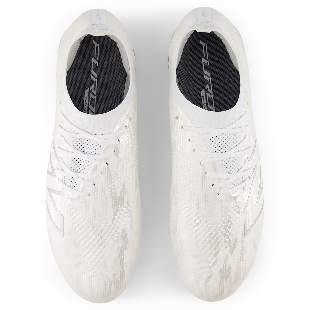 Pánske kopačky New Balance FURON ELITE FG V8 UF1F799 – biele