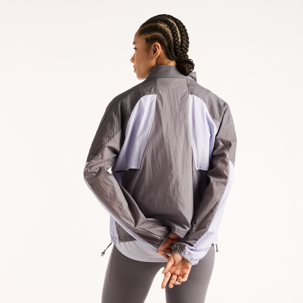 Vetrovka dámska New Balance Reflective RC – sivé