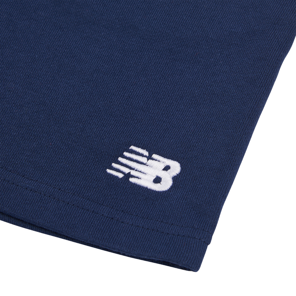 Detské šortky New Balance LAKB0008NNY – tmavomodrá