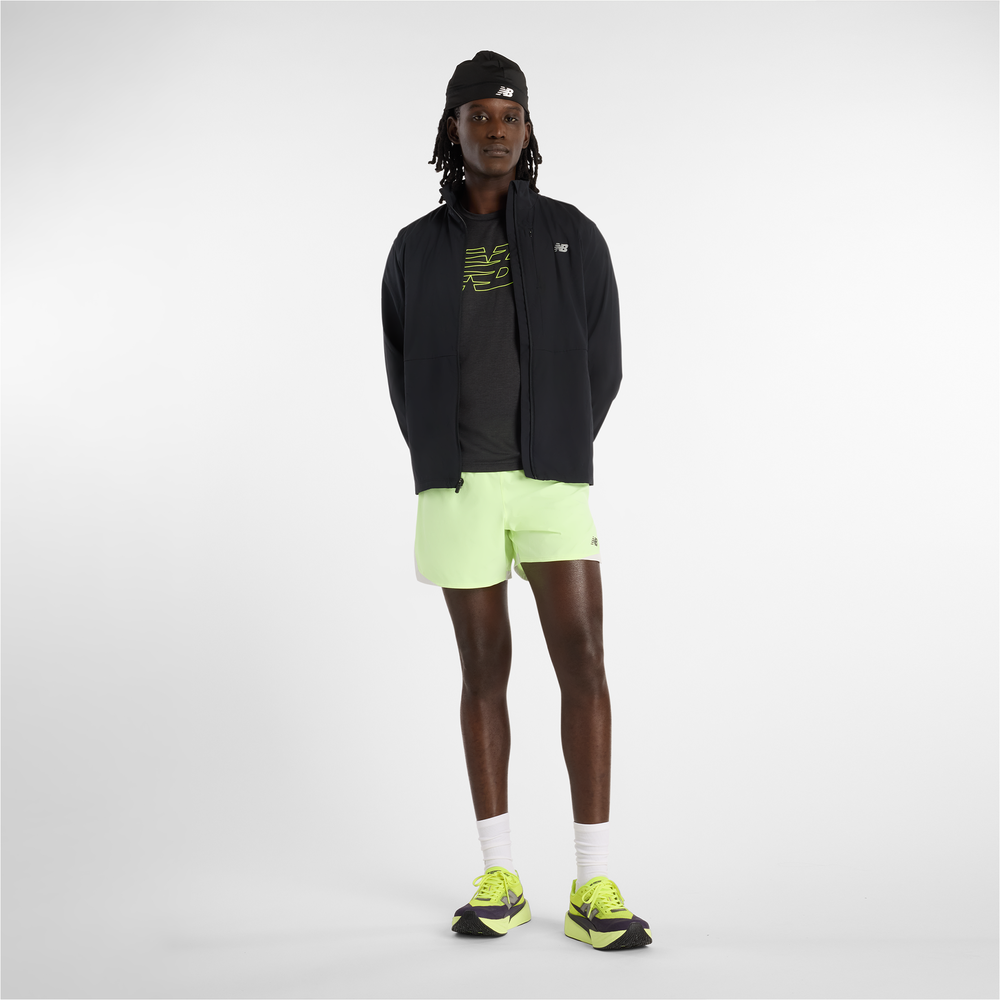 Pánske šortky New Balance MB6180TAAFG – zelené