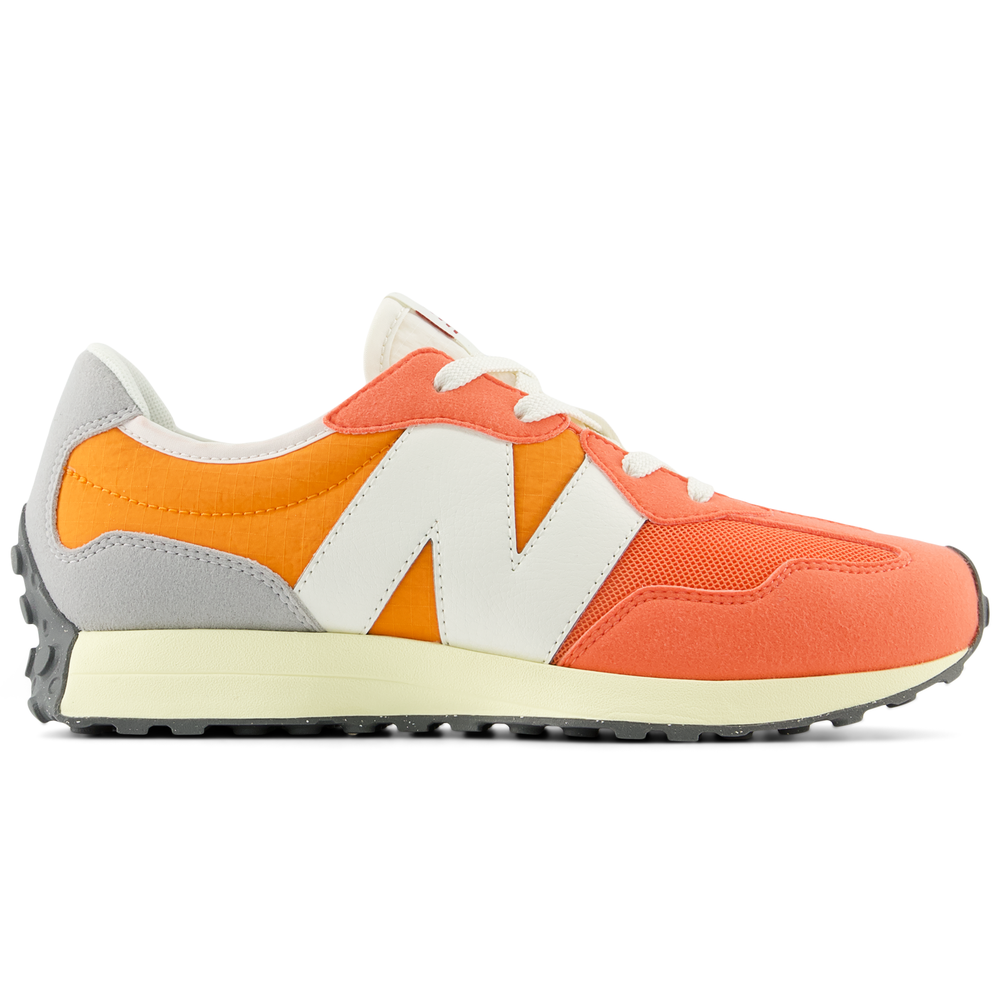 Detské topánky New Balance GS327RF – oranžová