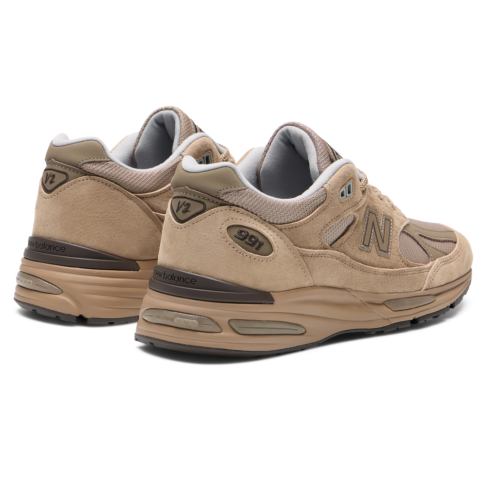Unisex topánky New Balance U991WL2 – béžové