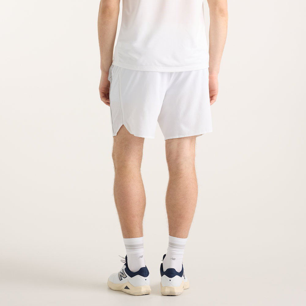 Pánske šortky New Balance Tournament – biele