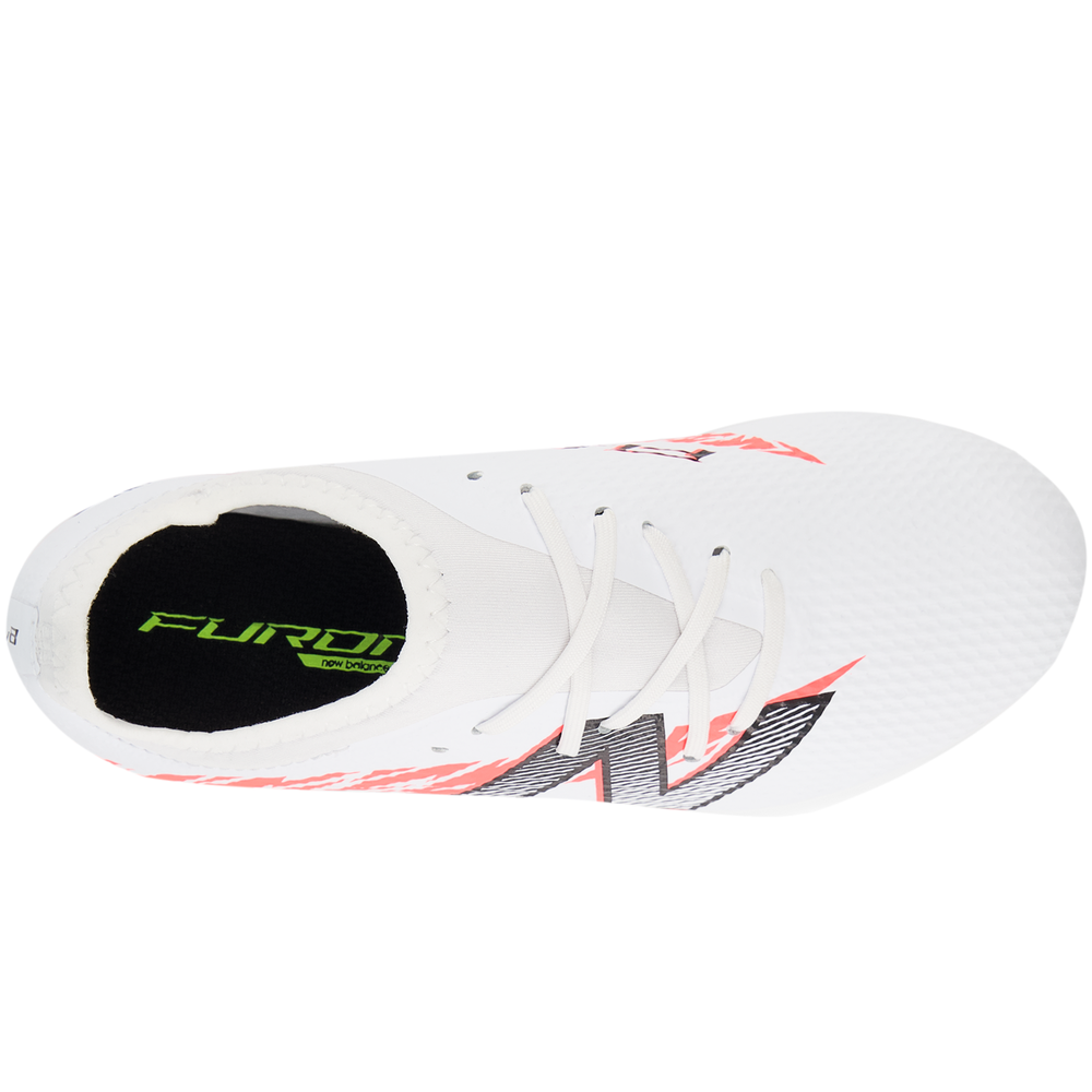 Detské kopačky New Balance FURON TEAM JNR FG V8 SJF3FIB8 – biele