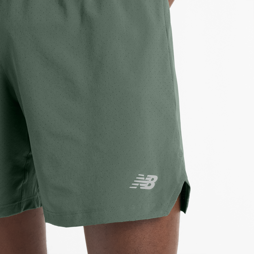 Pánske šortky New Balance MS41283DKJ – zelené