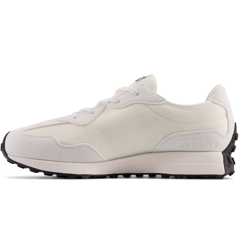 Detské topánky New Balance GS327CWB – biele