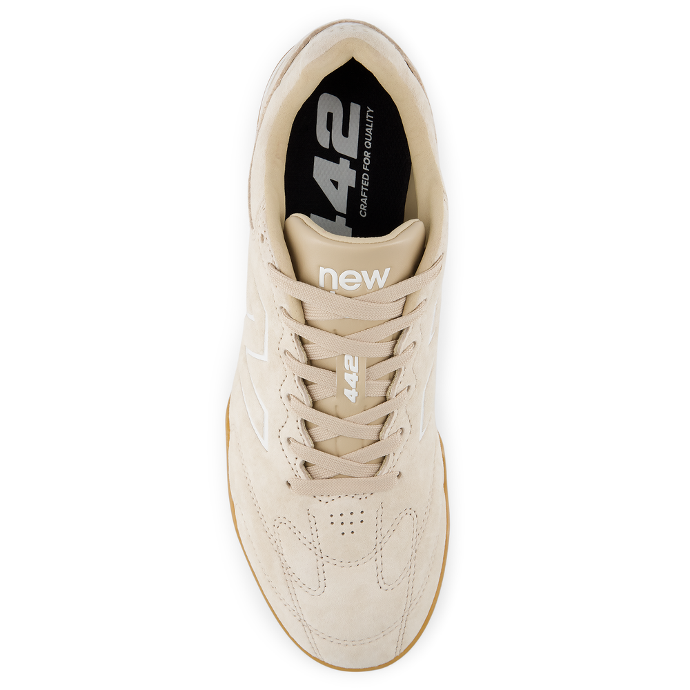 Pánske halovky New Balance 442 Elite IN LS V3 U41IL84T – béžové