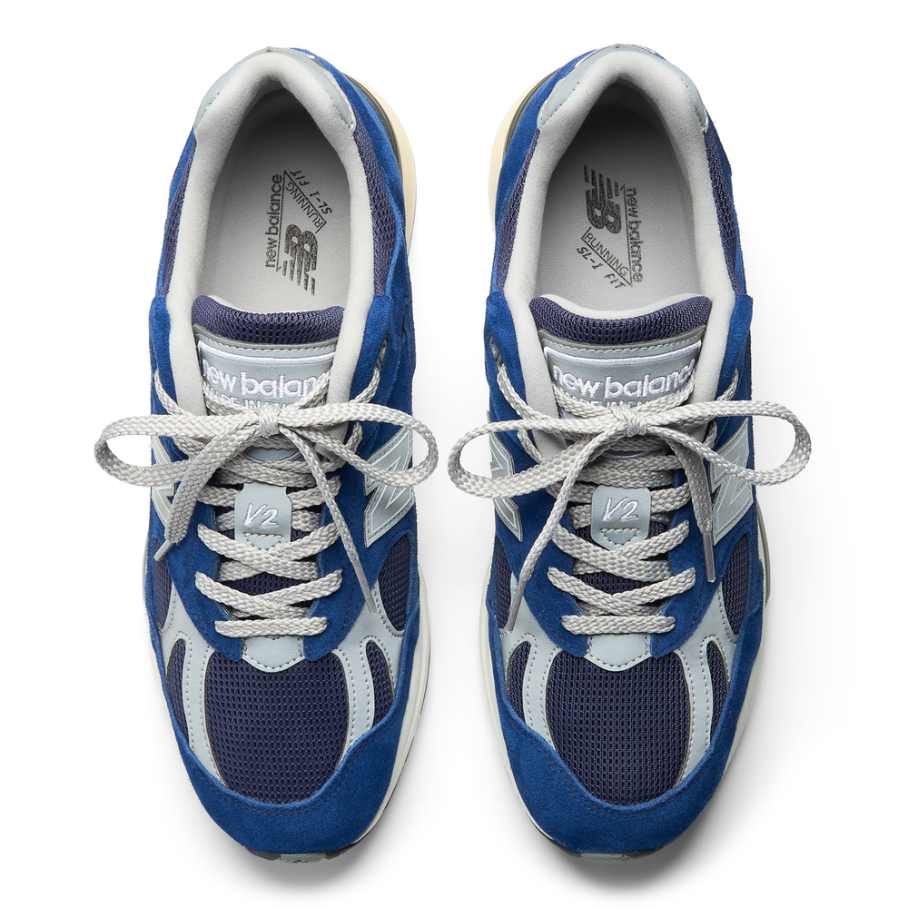 Unisex topánky New Balance U991VB2 – tmavomodrá