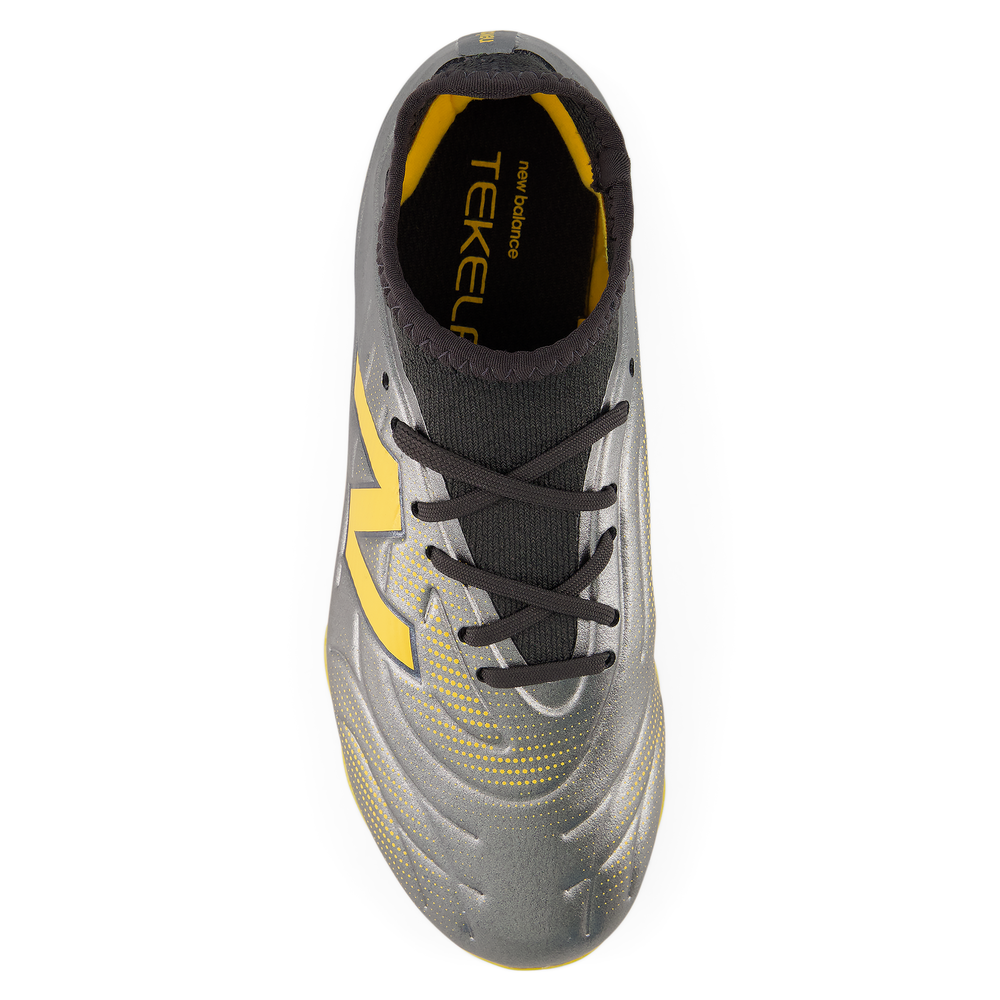Futbalové topánky New Balance TEKELA TEAM LOW JNR FG V5 YT3FL5LB – striebro