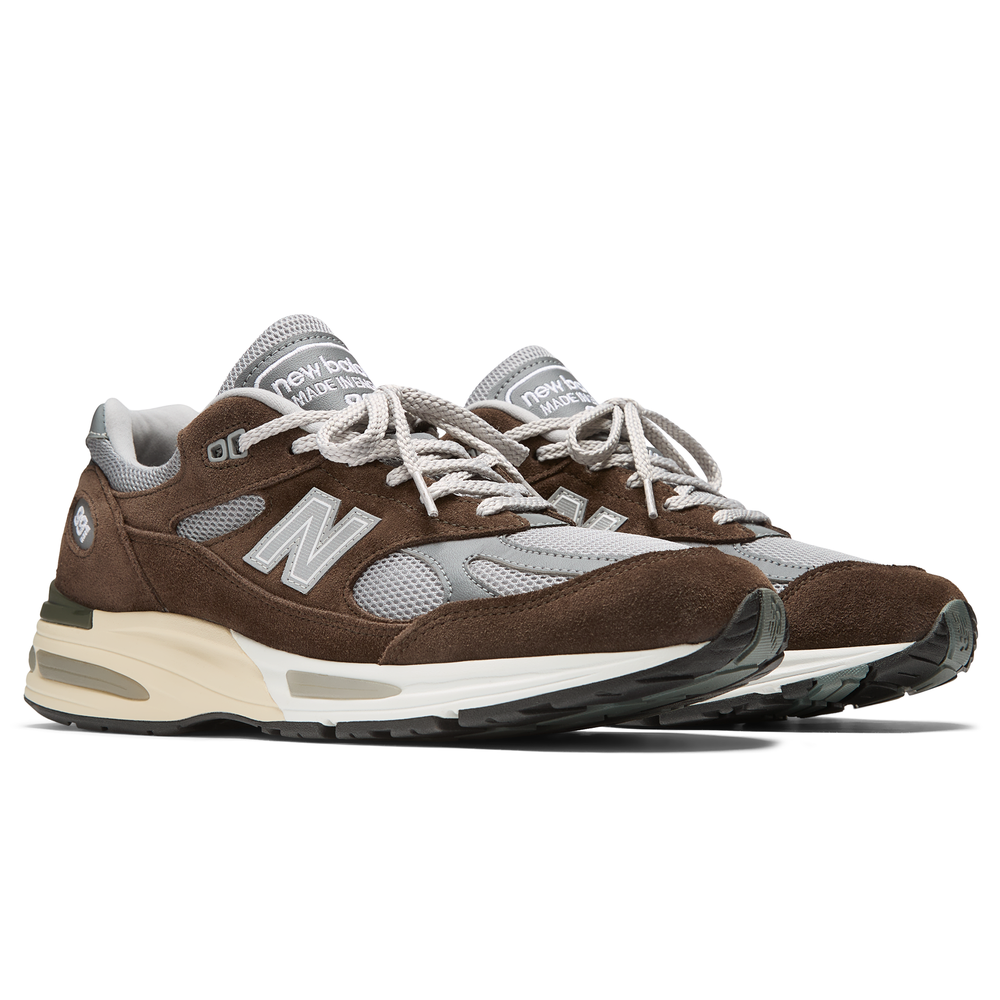 Pánske topánky New Balance U991BG2 – hnedá