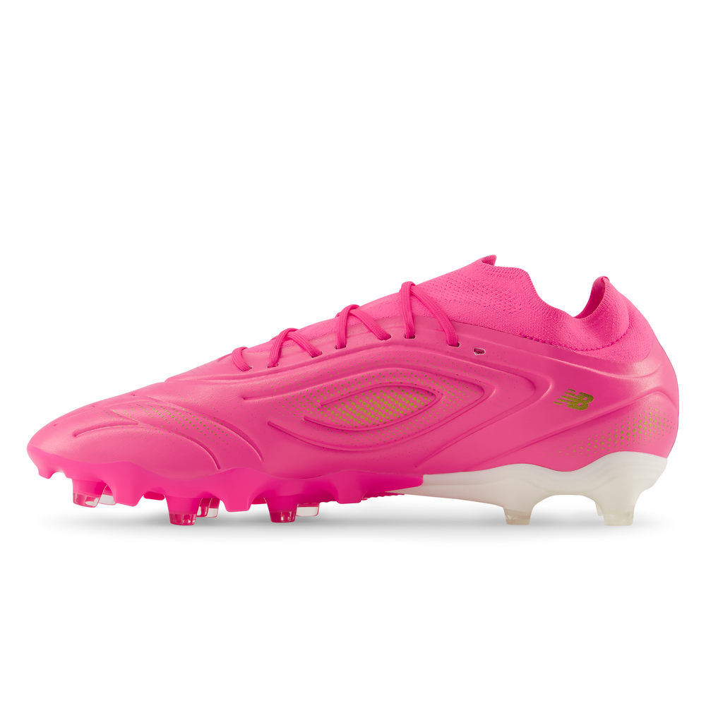 Pánske kopačky New Balance TEKELA TEAM FG V5 UT3FL9J8 – ružové