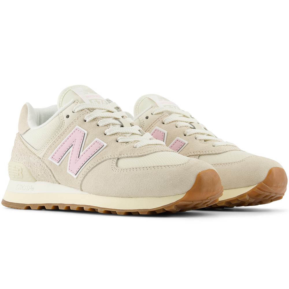 Dámske topánky New Balance WL574GU2 – béžové