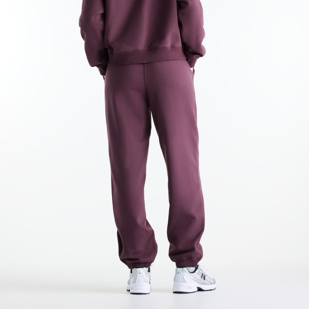 Dámske nohavice New Balance Athletics – fialové