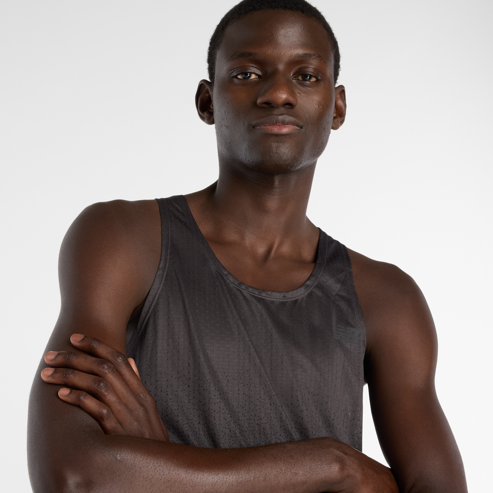 Pánske tričko New Balance MT61S1LIBK – čierné