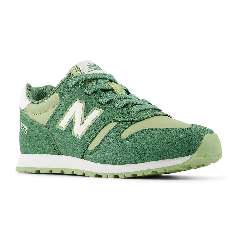 Detské topánky New Balance YC373VP2 – zelené