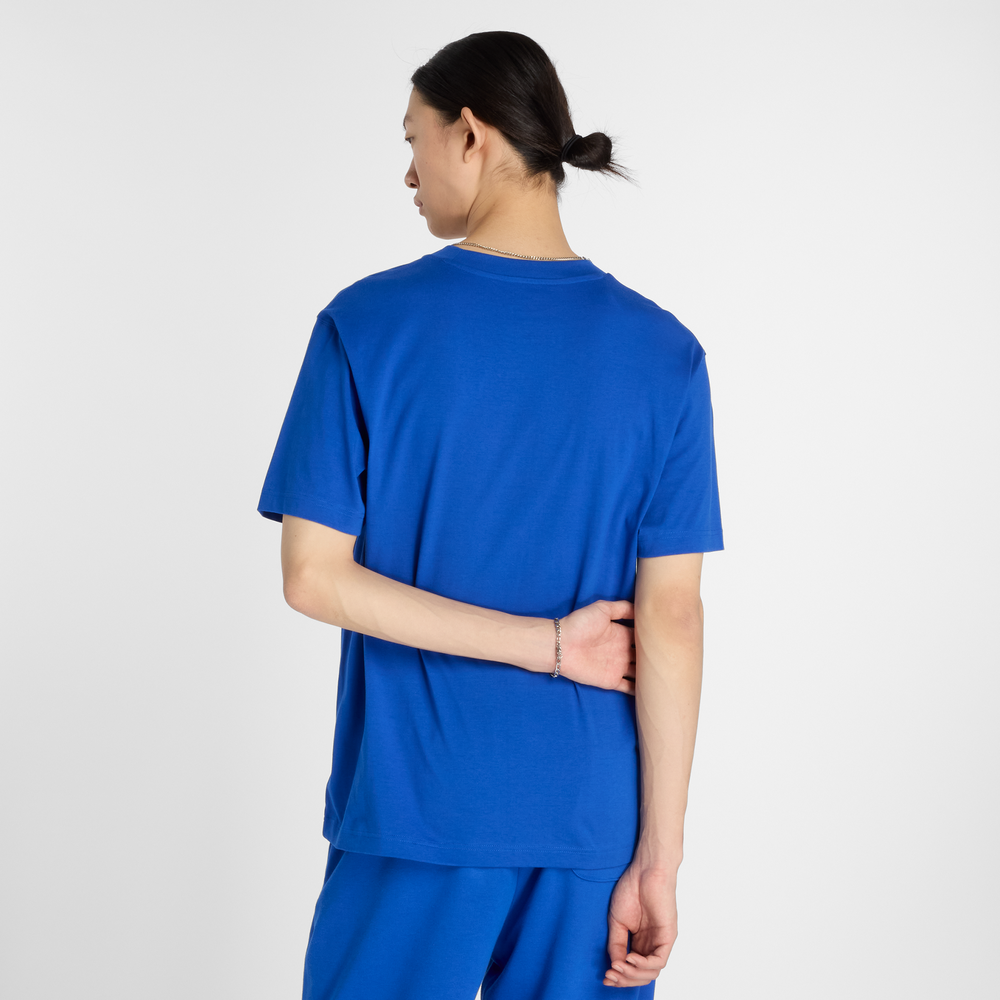 Pánske tričko New Balance MT41509BUM – modré