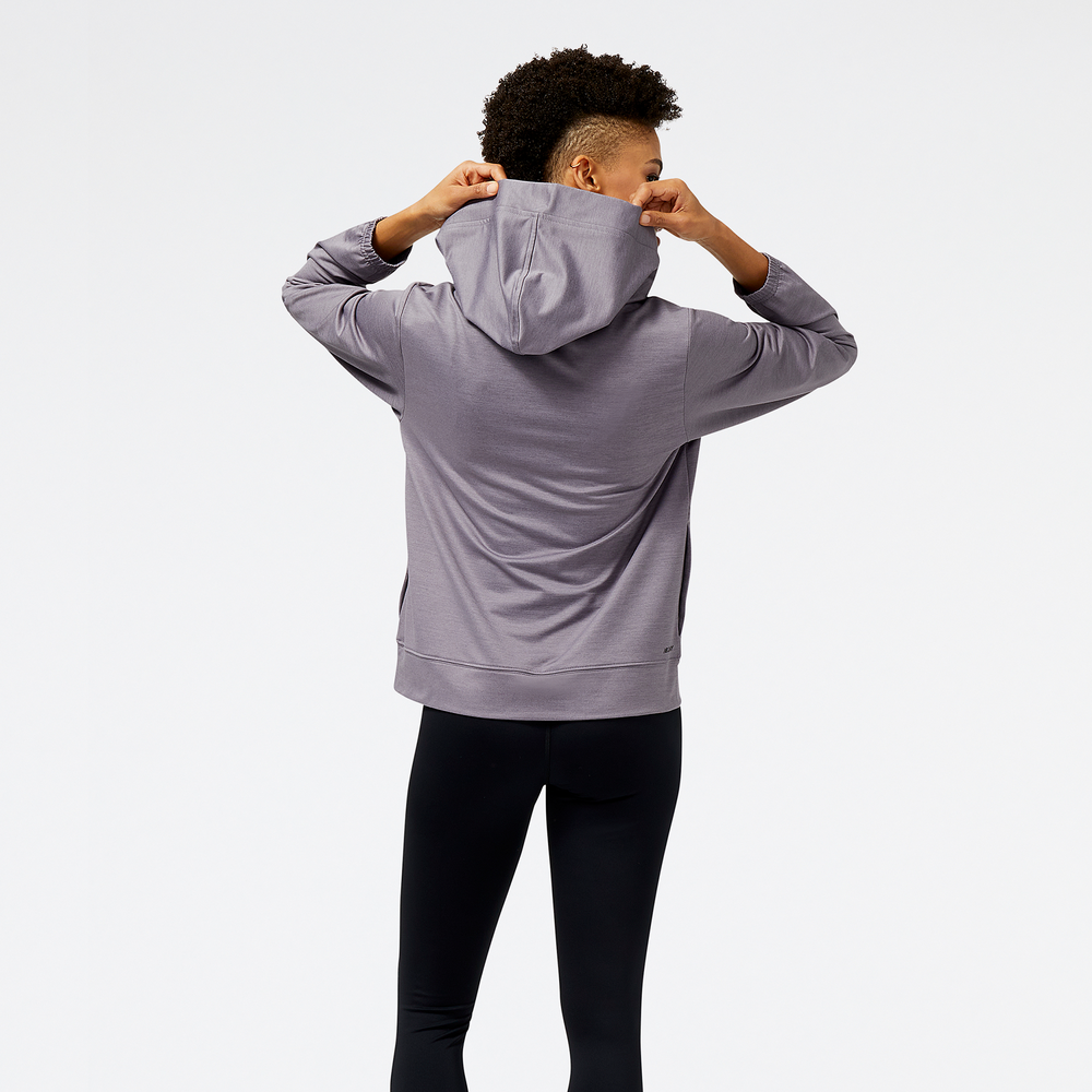 Dámska mikina New Balance WT31180ZNC – sivé
