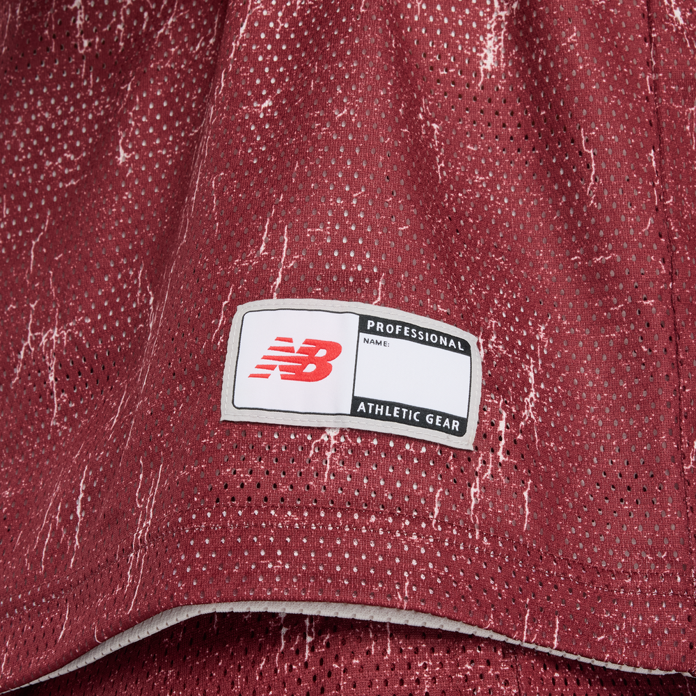 Pánske tričko New Balance MT53609MHB – bordová