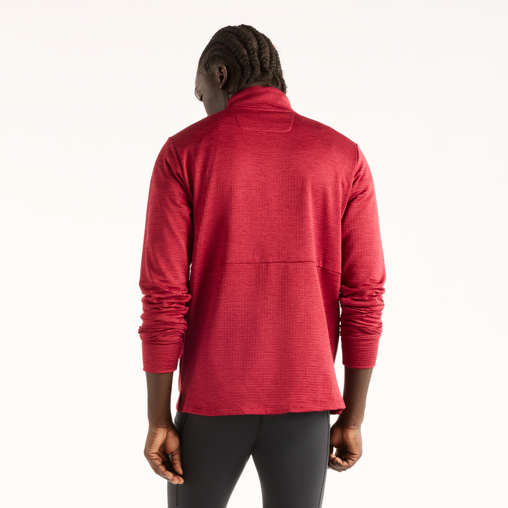 Pánska bunda New Balance RC Essential Heat Grid – červené