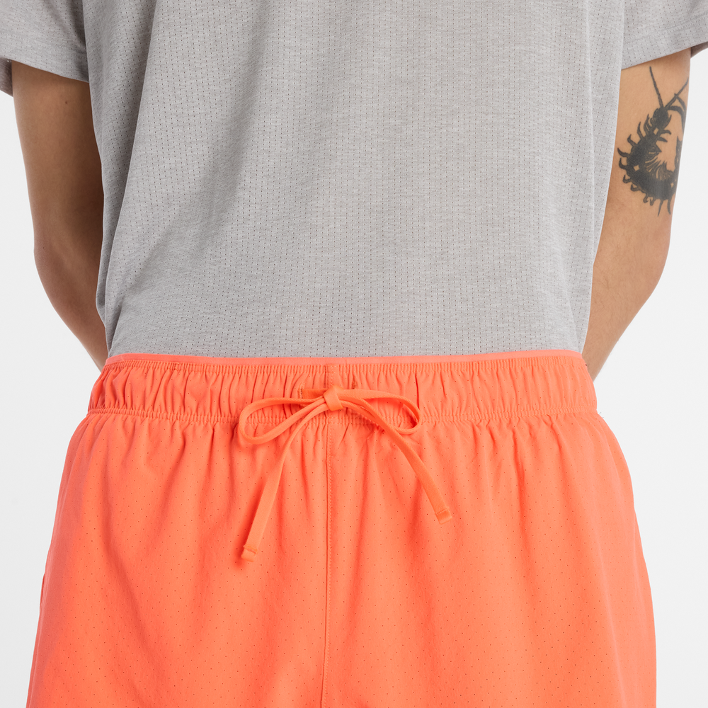 Pánske šortky New Balance MS41286AAE – oranžová