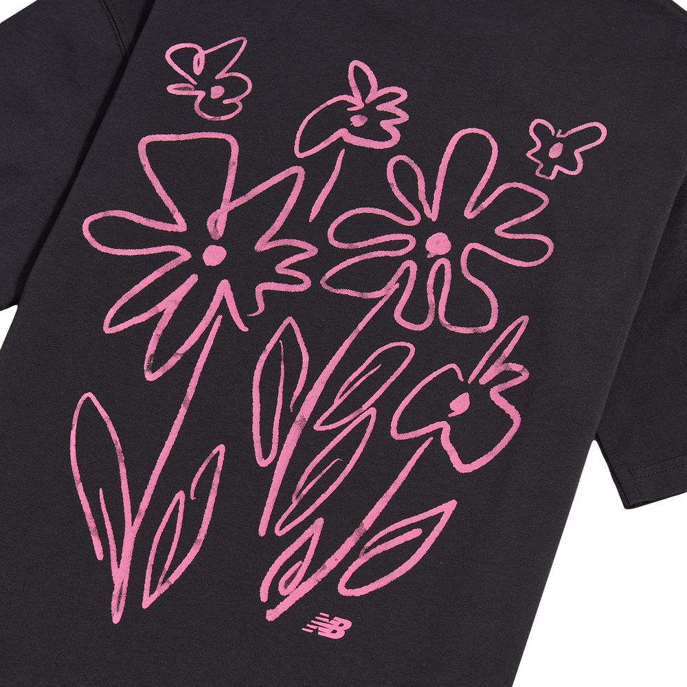 Detské tričko New Balance YT61D72GBK – čierné