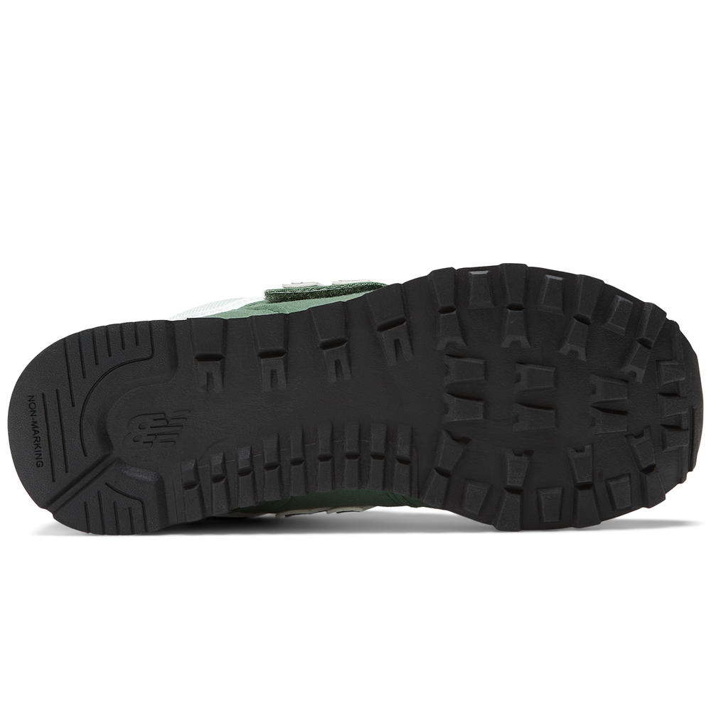 Detské topánky New Balance PV574HGB – zelené