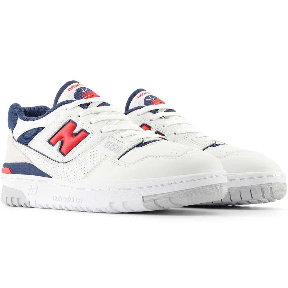 Topánky unisex New Balance BB550ESD – biele