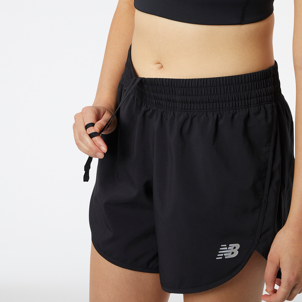 Dámske šortky New Balance WS23228BK – čierne