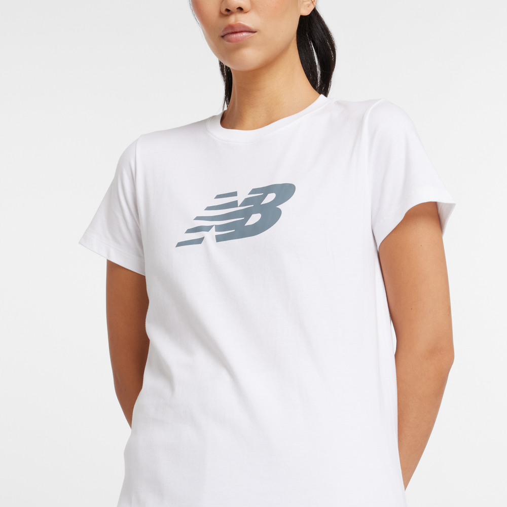 Dámske tričko New Balance WT43582WT – biele