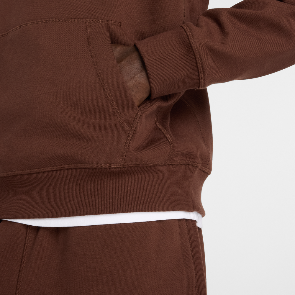 Pánska bunda New Balance MT41534ABJ – hnedá