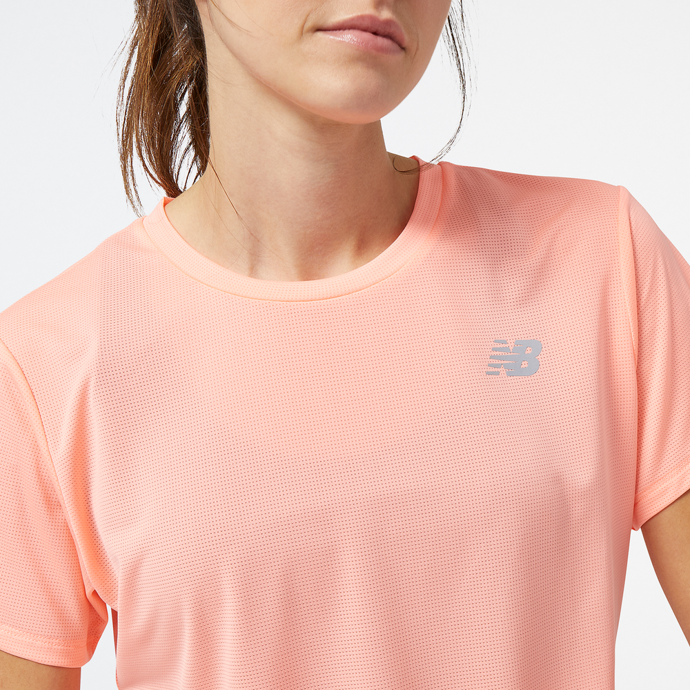 Dámske tričko New Balance  WT23222GAE – ružové