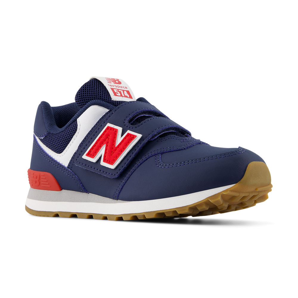 Detské topánky New Balance PV574NF – tmavomodrá