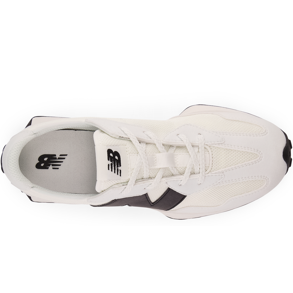 Detské topánky New Balance GS327CWB – biele