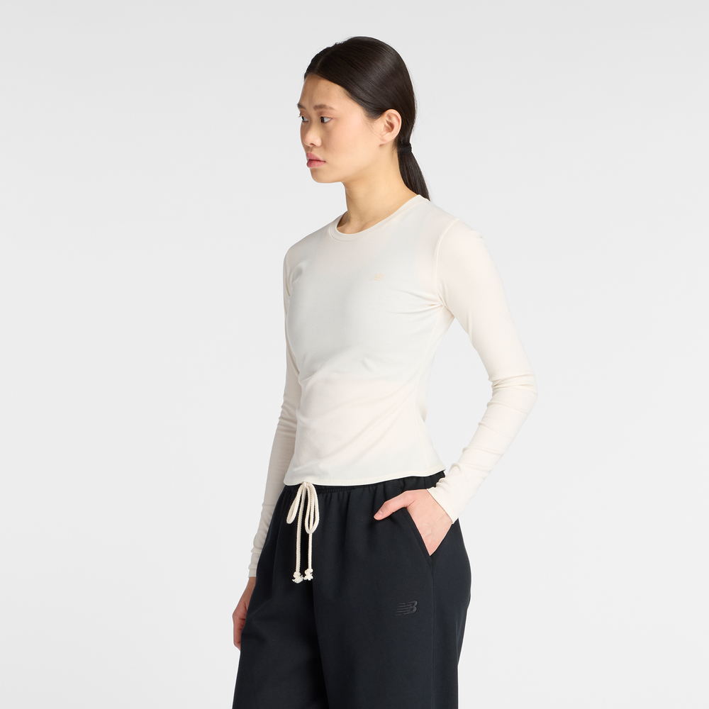 Dámske tričko New Balance WT53133PEF – béžové