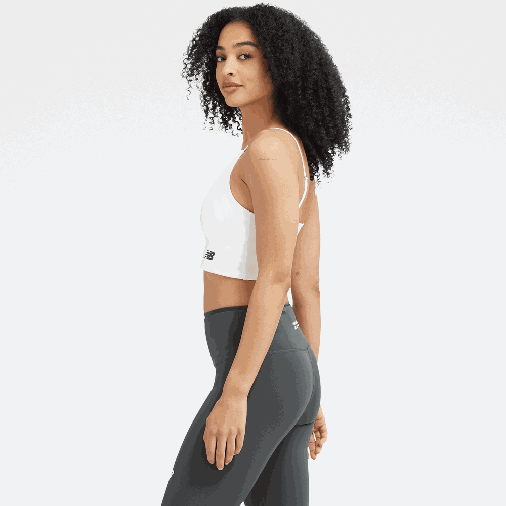 Športová podprsenka New Balance WB33502SST – biele
