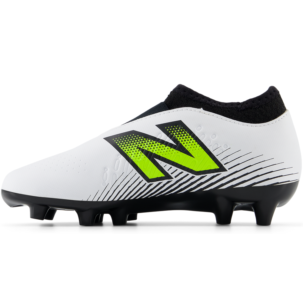 Futbalové topánky New Balance TEKELA V4+ MAGIQUE JNR FG SJT3FH45 – biele