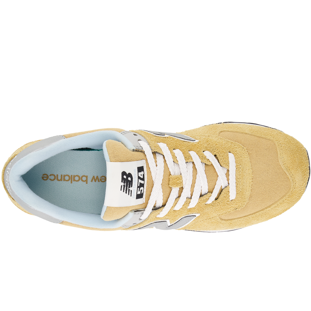 Topánky unisex New Balance U574PGW – žlté